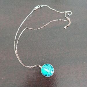 Elegant Turquoise Pendant Necklace